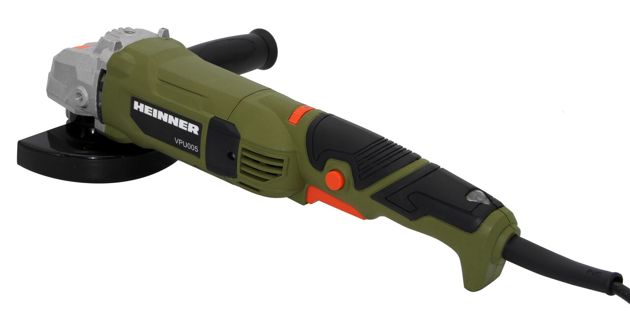 Polizor unghiular Heinner, 1200W, 12000RPM, 115mm - imagine 3